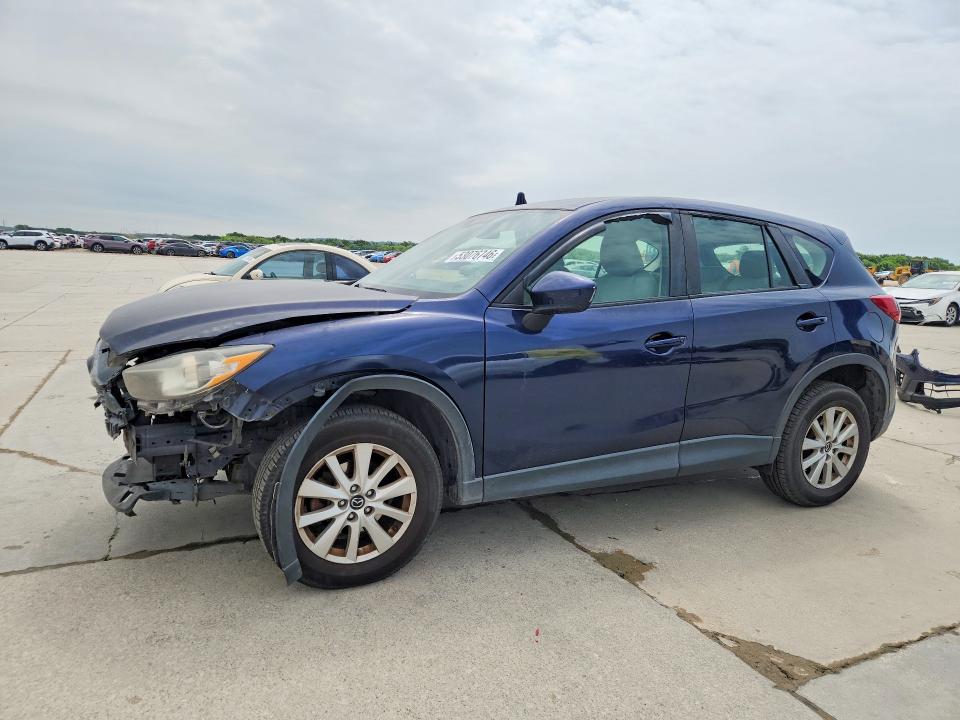 2014 Mazda VIN JM3KE2BE5E0382068 COPART salvage auction — FRONT END, Tx - Cert Of Title-Rebuilt Salvage, sold $550 on 2026-07-09 (photo 1)