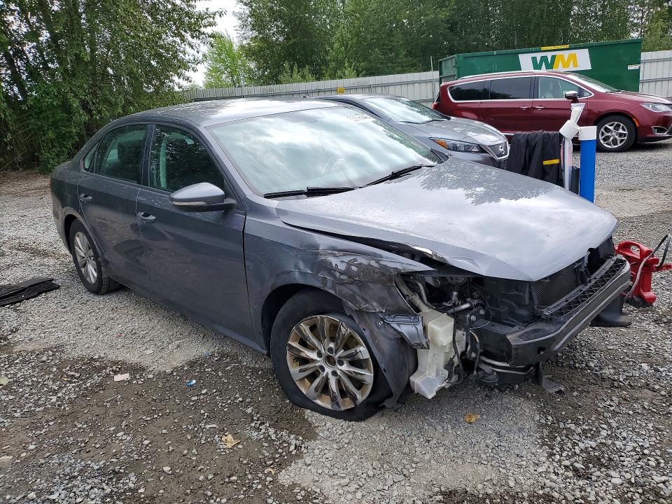 2012 Volkswagen Passat VIN 1VWAP7A31CC019982 COPART salvage auction — FRONT END, Wa - Bill Of Sale, sold $275 on 2026-08-17 (photo 4)