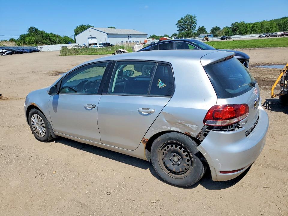 2014 Volkswagen Golf VIN WVWDB7AJ5EW011818 COPART salvage auction — REAR END, Oh - Cert Of Title-Salvage, sold $650 on 2026-07-09 (photo 2)
