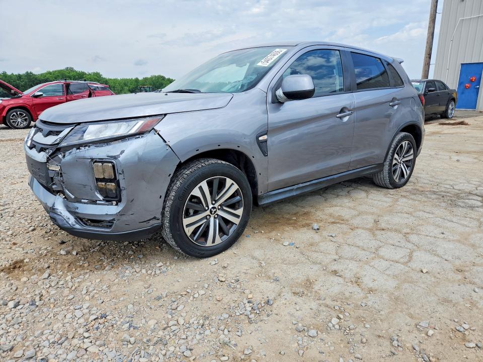 2022 Mitsubishi Outlander VIN JA4APUAU0NU010014 COPART salvage auction — FRONT END, Ar - Certificate Of Title, sold $5,200 on 2026-07-14 (photo 1)