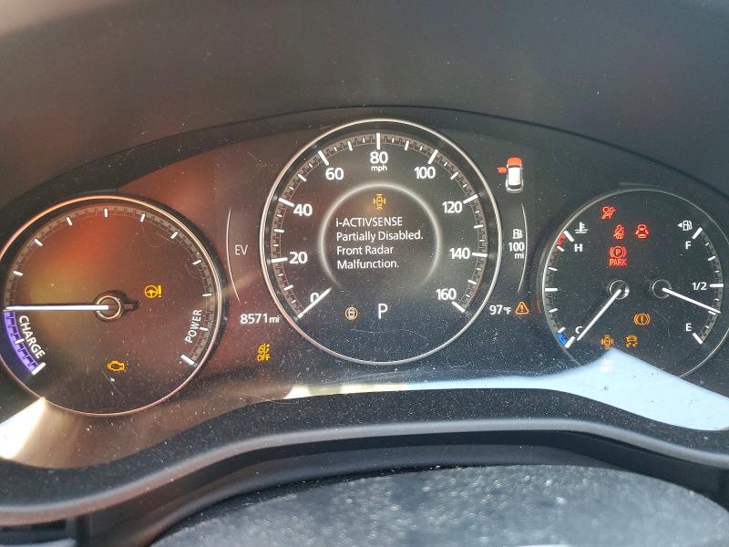 2025 Mazda VIN 7MMVAABW7SN136920 COPART salvage auction — FRONT END, MA - CERT OF TITLE-SALVAGE, sold $11,200 on 2026-07-31 (photo 9)