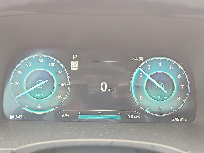 2024 Hyundai Palisade VIN KM8R54GE3RU658463 COPART salvage auction — HAIL, Tx - Certificate Of Title, sold $19,200 on 2026-07-23 (photo 9)