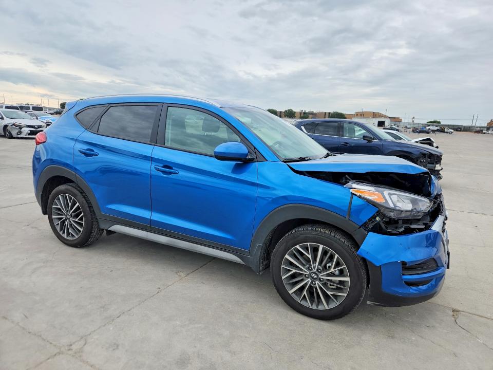 2020 Hyundai Tucson VIN KM8J33AL0LU133291 COPART salvage auction — FRONT END, Tx - Certificate Of Title, sold $4,500 on 2026-07-09 (photo 4)