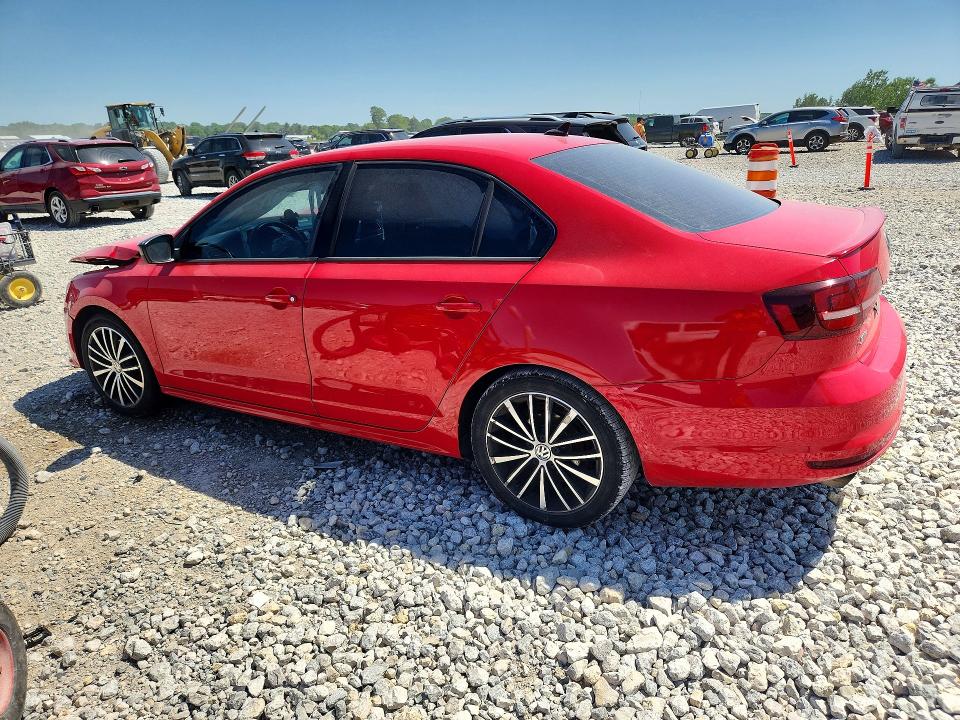 2016 Volkswagen Jetta VIN 3VWD17AJ2GM400435 COPART salvage auction — FRONT END, MI - CERTIFICATE OF TITLE, sold $575 on 2026-07-30 (photo 2)