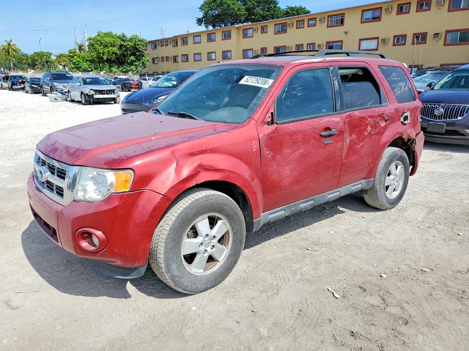 2012 Ford Escape VIN 1FMCU0D78CKC04963 COPART salvage auction — SIDE, MI - CERT OF TITLE-SALVAGE HISTORY, sold $750 on 2026-07-02 (photo 1)
