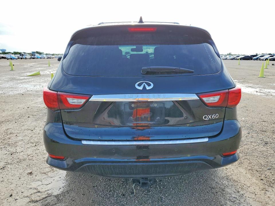 2016 Infiniti VIN 5N1AL0MN4GC530302 COPART salvage auction — FRONT END, Tx - Salvage Vehicle Title, sold $2,199 on 2026-07-02 (photo 6)