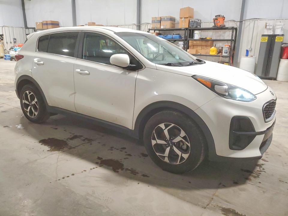 2021 Kia Sportage VIN KNDPM3ACXM7938419 COPART salvage auction — MECHANICAL, In - Certificate Of Title, sold $6,000 on 2026-07-14 (photo 4)