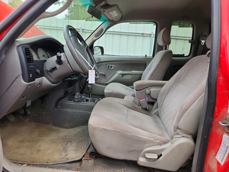 2002 Toyota Tacoma VIN 5TEWM72N02Z059858 COPART salvage auction — FRONT END, Vt - Cert Of Title-Salvage Vehicle, sold $675 on 2026-07-06 (photo 7)