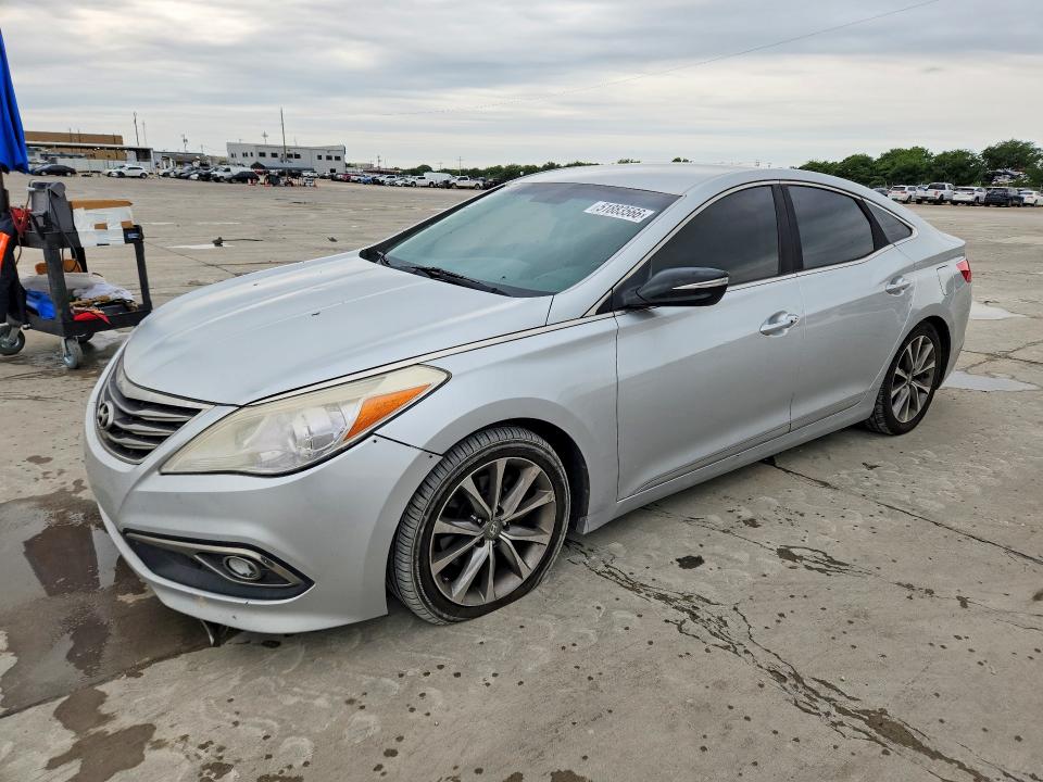 2016 Hyundai Azera VIN KMHFG4JG4GA518606 COPART salvage auction — HAIL, Tx - Certificate Of Title, sold $1,150 on 2026-07-02 (photo 1)