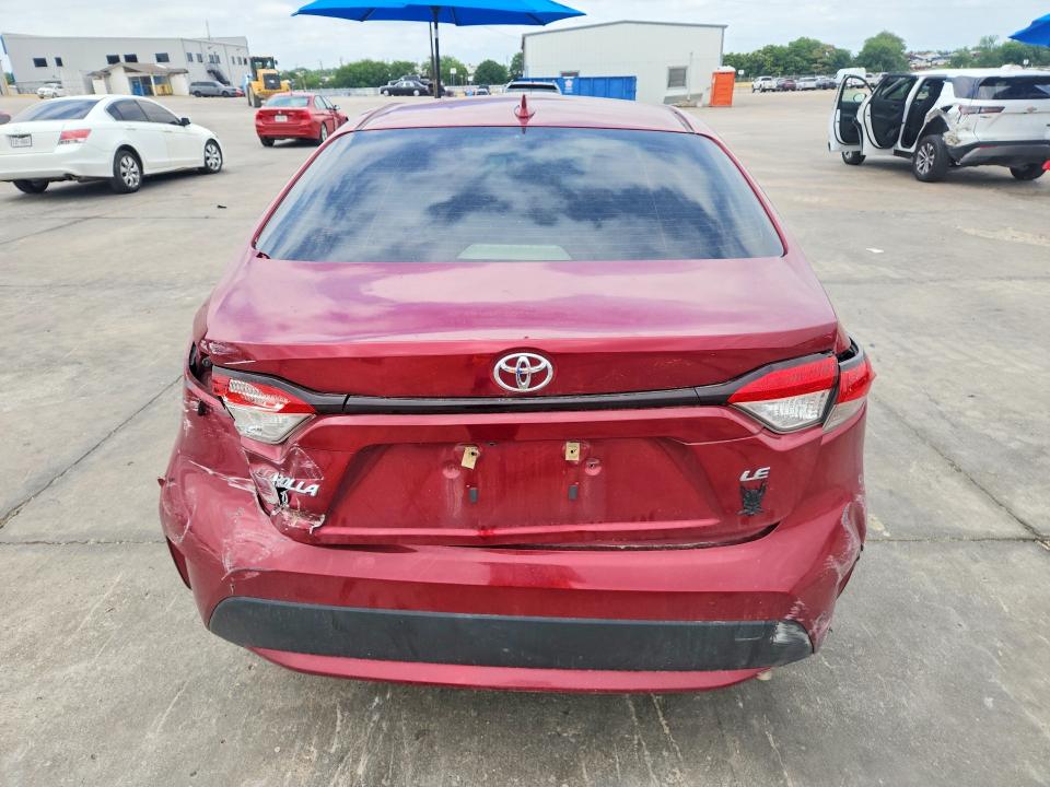 2022 Toyota Corolla VIN JTDEPMAE5NJ200618 COPART salvage auction — FRONT END, Tx - Salvage Vehicle Title, sold $3,050 on 2026-07-27 (photo 6)