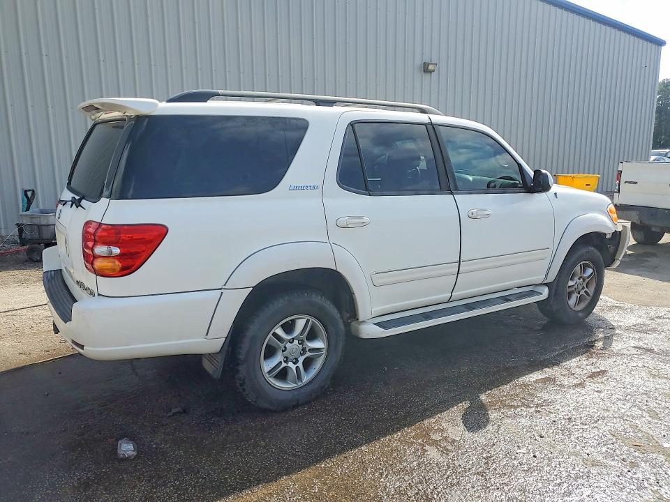 2003 Toyota Sequoia VIN 5TDBT48A53S184227 COPART salvage auction — FRONT END, Sc - Cert Of Title-Salvage, sold $1,350 on 2026-07-06 (photo 3)