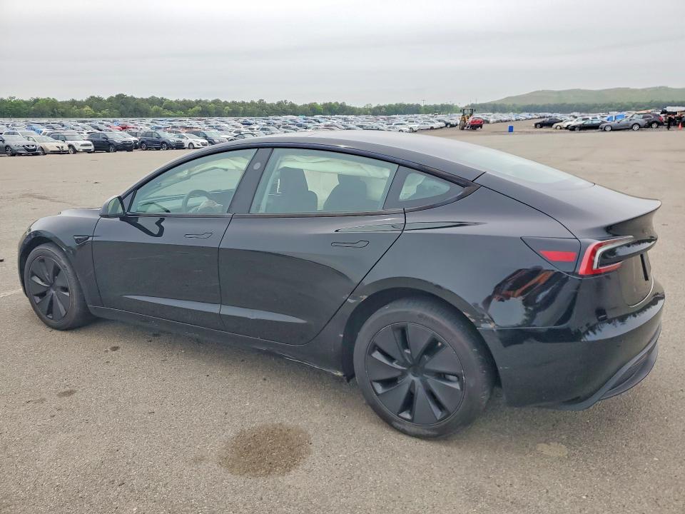 2024 Tesla Model 3 VIN 5YJ3E1EA3RF772805 COPART salvage auction — FRONT END, NY - MV-907A SALVAGE CERTIFICATE, sold $8,000 on 2026-07-27 (photo 2)