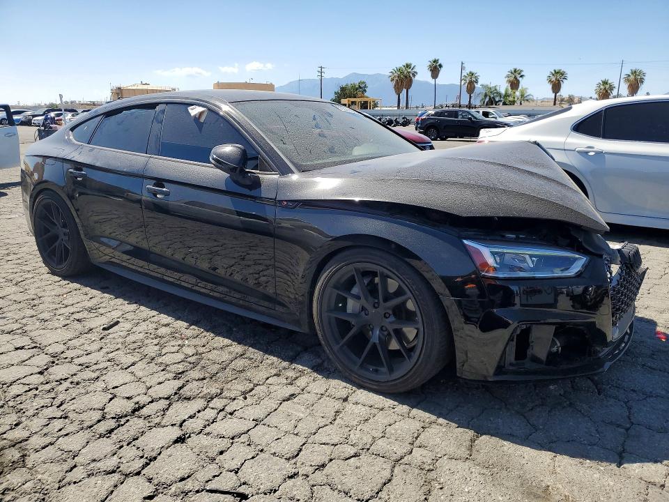 2019 Audi A5 VIN WAUDNCF57KA064666 COPART salvage auction — FRONT END, CA - SALVAGE CERTIFICATE, sold $4,600 on 2026-07-30 (photo 4)