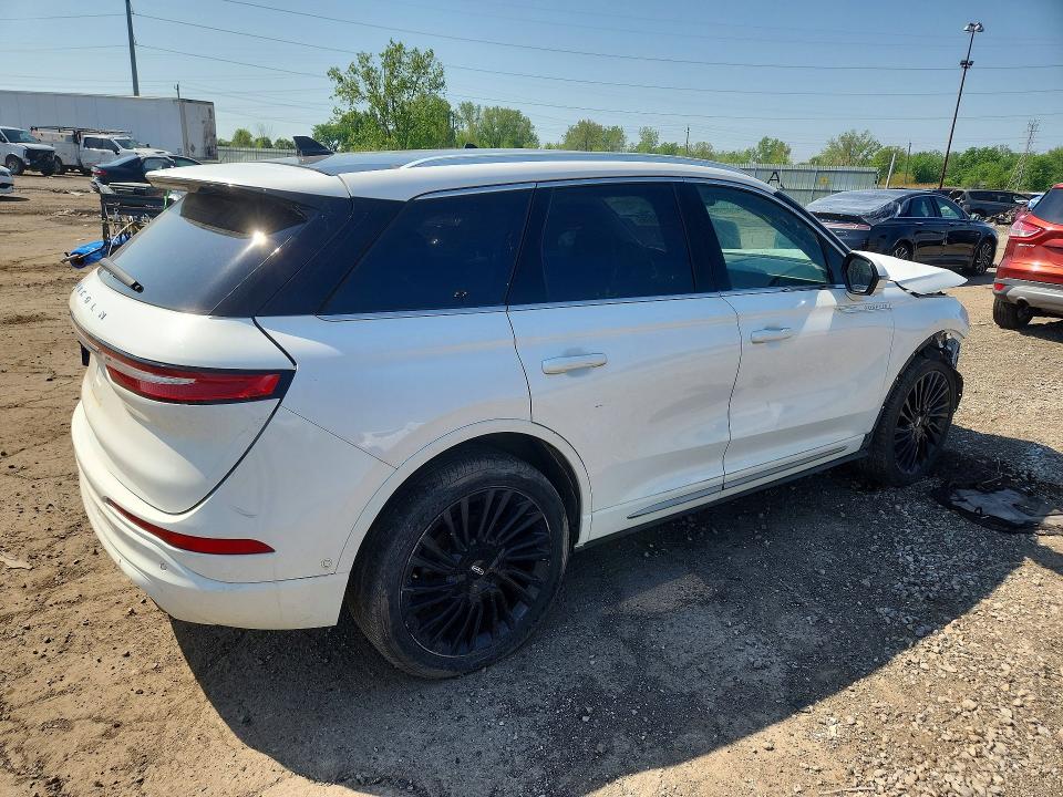2021 Lincoln Corsair VIN 5LMCJ2D92MUL05800 COPART salvage auction — FRONT END, PA - CERTIFICATE OF SALVAGE, sold $1,300 on 2026-07-02 (photo 3)