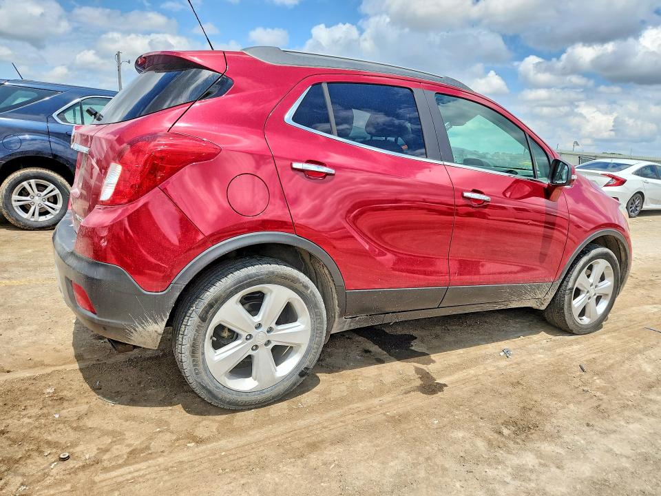 2016 Buick Encore VIN KL4CJCSB2GB750048 COPART salvage auction — HAIL, Ks - Cert Of Title-Salvage, sold $1,050 on 2026-07-22 (photo 3)