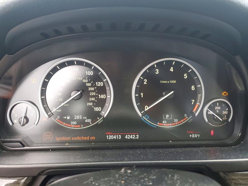 2016 BMW 5 series VIN WBA5A7C52GG150936 COPART salvage auction — MINOR DENT/SCRATCHES, Fl - Certificate Of Title, sold $1,800 on 2026-07-28 (photo 9)