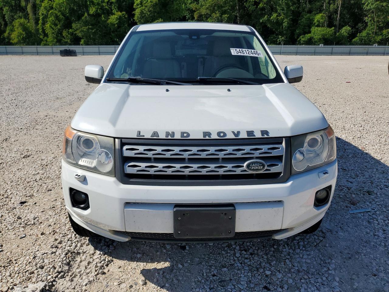 2012 Land Rover LR2 VIN SALFR2BNXCH290718 COPART salvage auction — Mechanical, TX - SALVAGE VEHICLE TITLE, sold $625 on 2026-06-30 (photo 5)