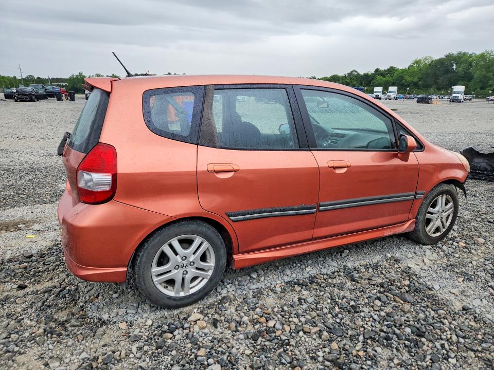 2008 Honda Fit VIN JHMGD38668S048212 COPART salvage auction — FRONT END, GA - CERT OF TITLE-SALVAGE, sold $550 on 2026-07-28 (photo 3)