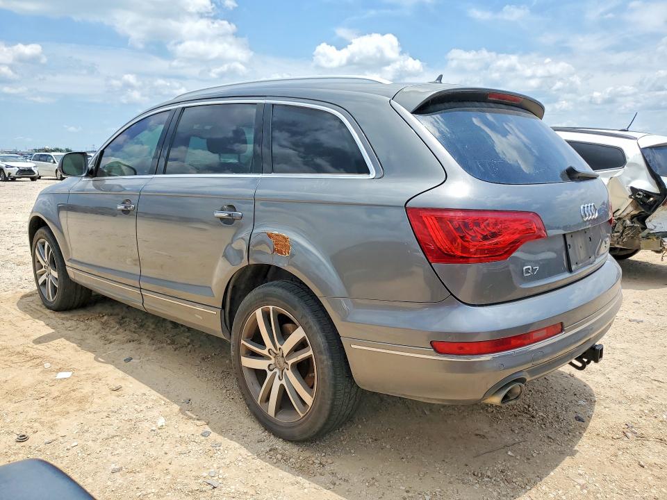 2013 Audi Q7 VIN WA1VMAFE0DD008398 COPART salvage auction — REAR END, Nm - Certificate Of Title, sold $700 on 2026-07-09 (photo 2)