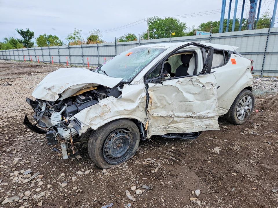 2021 Toyota C-hr VIN JTNKHMBX1M1111235 COPART salvage auction — ALL OVER, Il - Salvage Certificate, sold $1,950 on 2026-07-29 (photo 1)