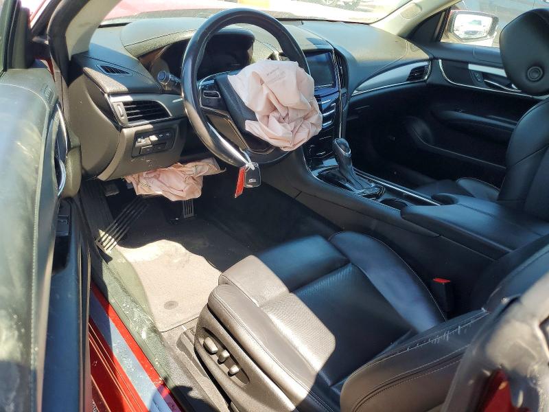 2016 Cadillac Ats VIN 1G6AE1RX6G0110771 COPART salvage auction — FRONT END, Tx - Salvage Vehicle Title, sold $2,250 on 2026-07-09 (photo 8)