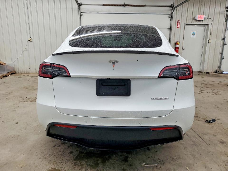 2022 Tesla Model y VIN 7SAYGDEF8NF530375 COPART salvage auction — FRONT END, In - Cert Of Title-Salvage Title, sold $13,600 on 2026-07-14 (photo 6)