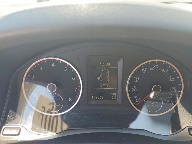 2017 Volkswagen Tiguan VIN WVGAV7AX2HW512566 COPART salvage auction — FRONT END, Nc - Salvage Certificate Of Title, sold $1,050 on 2026-07-06 (photo 9)