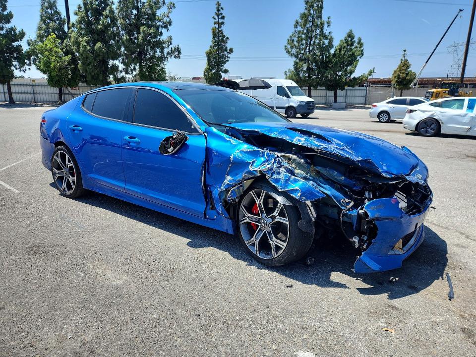 2020 Kia VIN KNAE45LC8L6074312 COPART salvage auction — FRONT END, Ca - Salvage Certificate, sold $3,550 on 2026-07-02 (photo 4)