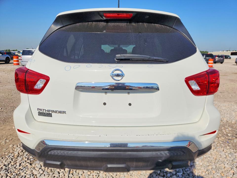 2017 Nissan Pathfinder VIN 5N1DR2MN6HC913781 COPART salvage auction — HAIL, Tx - Salvage Vehicle Title, sold $3,200 on 2026-07-09 (photo 6)