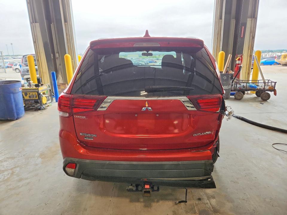 2018 Mitsubishi Outlander VIN JA4AZ3A38JZ029130 COPART salvage auction — REAR END, Ne - Cert Of Title-Salvage, sold $250 on 2026-07-21 (photo 6)