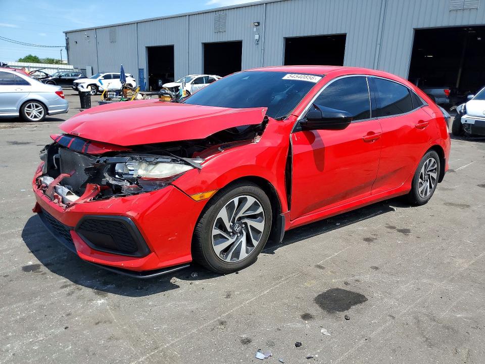 2017 Honda Civic VIN SHHFK7H36HU423043 COPART salvage auction — FRONT END, Fl - Cert Of Ttl-Rebuilt&Slvg Rbld, sold $3,100 on 2026-07-15 (photo 1)