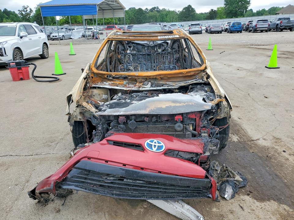 2015 Toyota Prius VIN JTDKN3DU6F1969426 COPART salvage auction — BURN, Ms - Cert Of Title-Salvaged, sold $250 on 2026-07-10 (photo 5)
