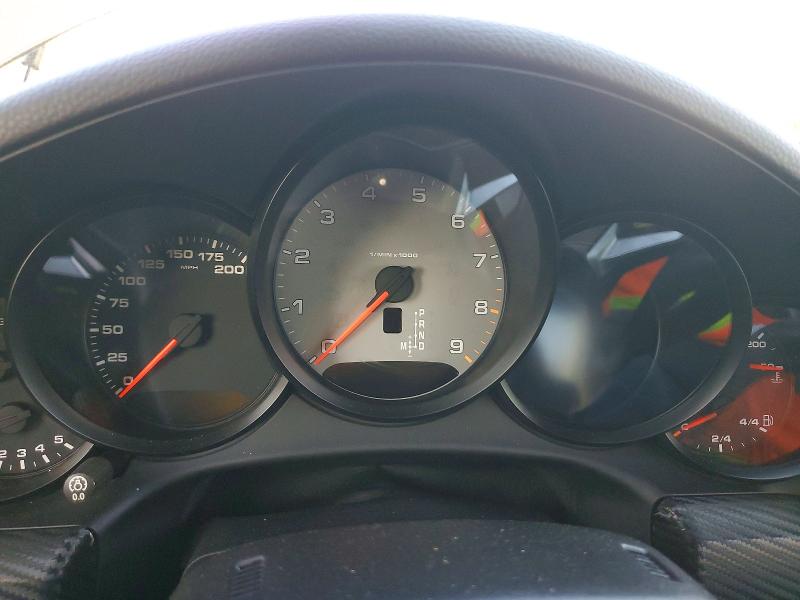 2012 Porsche 911 VIN WP0AB2A95CS120473 COPART salvage auction — FRONT END, MI - CERTIFICATE OF TITLE, sold $51,500 on 2026-07-28 (photo 9)