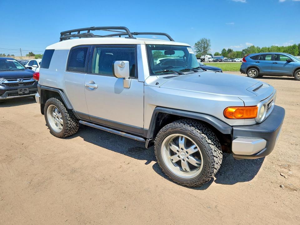 2007 Toyota Fj cruiser VIN JTEBU11F870038832 COPART salvage auction — HAIL, Mt - Certificate Of Title, sold $6,600 on 2026-07-16 (photo 4)