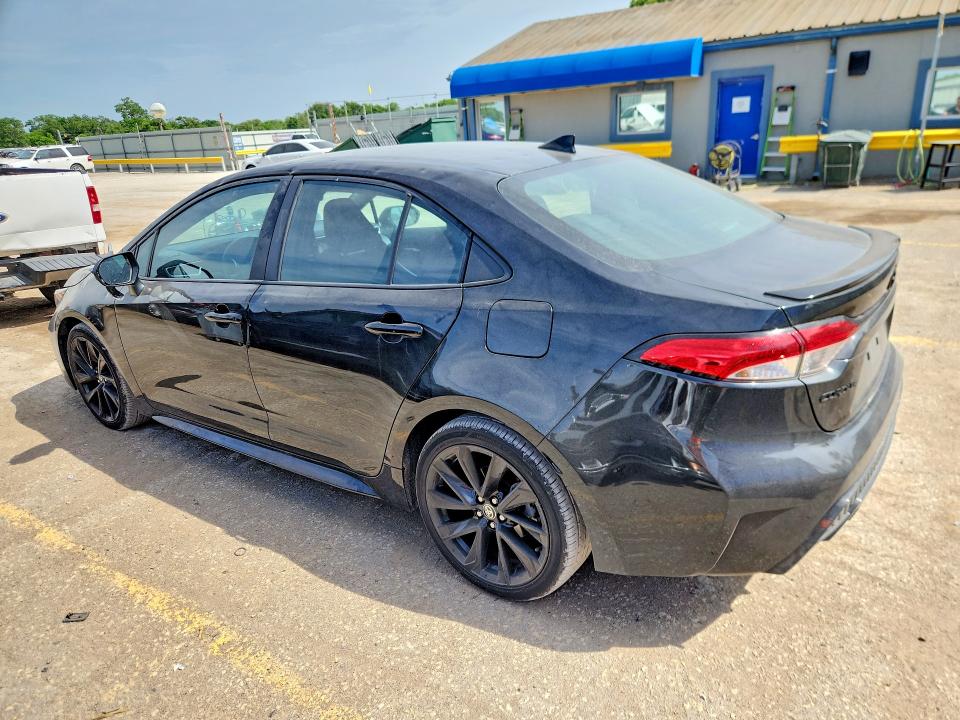 2022 Toyota Corolla VIN 5YFS4MCE4NP122921 COPART salvage auction — HAIL, Id - Salvage Certificate Of Title, sold $9,400 on 2026-07-27 (photo 2)