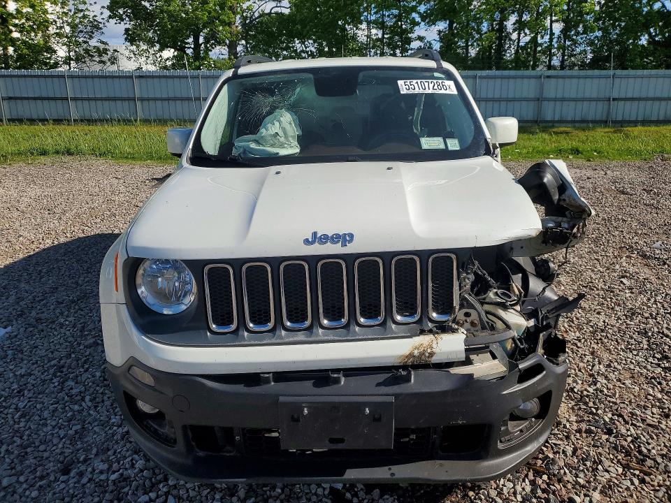2017 Jeep Renegade VIN ZACCJBBB3HPE54883 COPART salvage auction — FRONT END, Ny - Mv-907A Salvage Certificate, sold $1,450 on 2026-07-06 (photo 5)