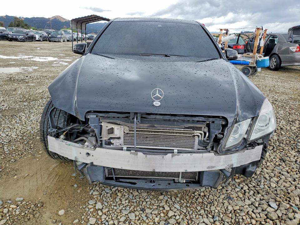 2011 Mercedes-benz E-klasse VIN WDDHF7CB6BA304329 COPART salvage auction — FRONT END, Ca - Salvage Certificate, sold $150 on 2026-07-21 (photo 5)