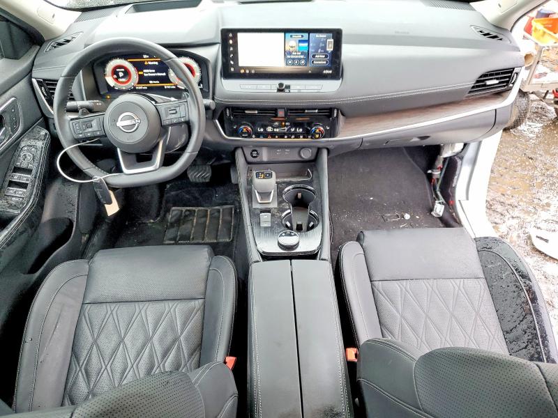 2024 Nissan Rogue VIN JN8BT3DD8RW251345 COPART salvage auction — FRONT END, MD - CERT OF SALVAGE > 75% DAMAGE, sold $4,850 on 2026-07-30 (photo 8)