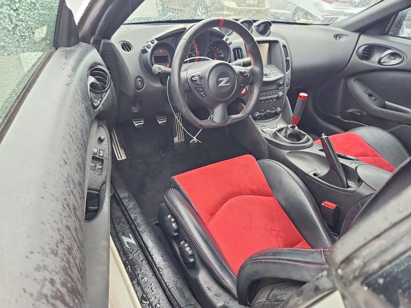 2016 Nissan 370z VIN JN1AZ4EH1GM933248 COPART salvage auction — FRONT END, Oh - Cert Of Title-Salvage, sold $15,400 on 2026-08-14 (photo 8)