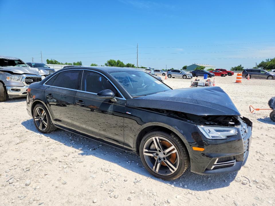 2017 Audi A4 VIN WAUENAF42HN003291 COPART salvage auction — FRONT END, TX - SALVAGE VEHICLE TITLE, sold $2,700 on 2026-07-16 (photo 4)
