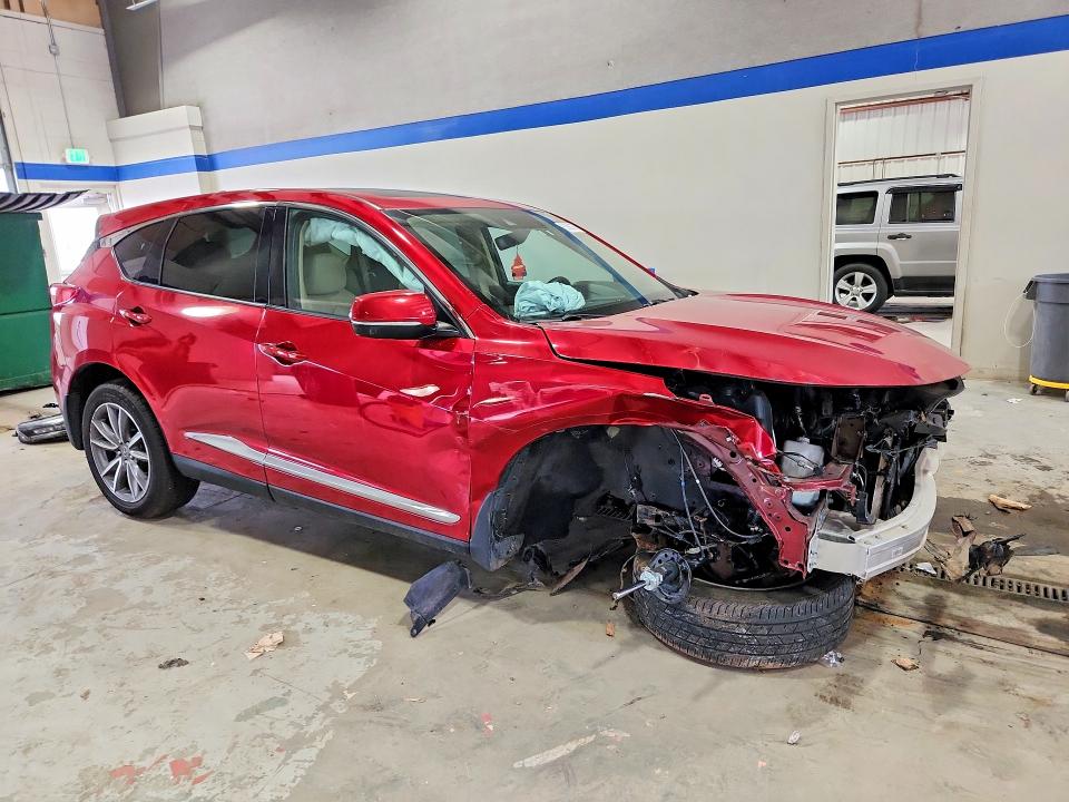 2022 Acura VIN 5J8TC2H57NL000908 COPART salvage auction — ALL OVER, VA - CERT OF TITLE - SALVAGE, sold $2,850 on 2026-07-02 (photo 4)