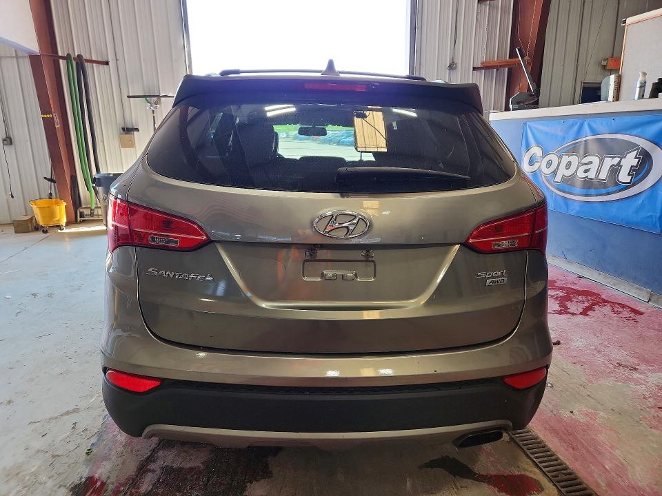 2015 Hyundai Santa fe VIN 5XYZUDLB1FG254562 COPART salvage auction — FRONT END, Ny - Mv-907A Salvage Certificate, sold $2,650 on 2026-07-06 (photo 6)