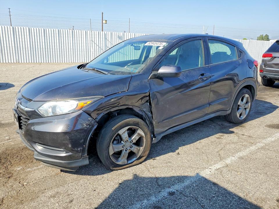 2018 Honda Hr-v VIN 3CZRU6H31JG700081 — COPART salvage auction photo