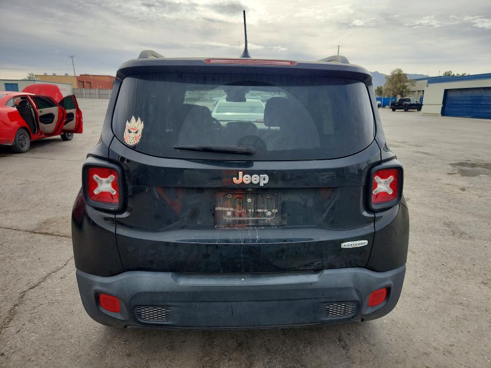 2015 Jeep Renegade VIN ZACCJABT7FPC27244 COPART salvage auction — FRONT END, Tx - Salvage Vehicle Title, sold $875 on 2026-07-31 (photo 6)