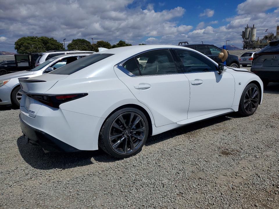 2023 Lexus Is 350 VIN JTHGZ1B2XP5066284 COPART salvage auction — FRONT END, CA - SALVAGE CERTIFICATE, sold $12,600 on 2026-07-28 (photo 3)