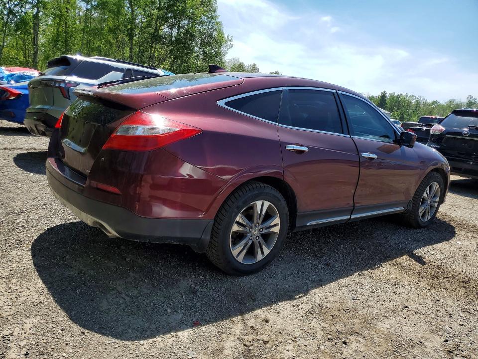 2014 Honda Crosstour VIN 5J6TF2H5XEL800487 COPART salvage auction — SIDE, On - Permit No Brand - Unfit, sold $4,000 on 2026-07-09 (photo 3)