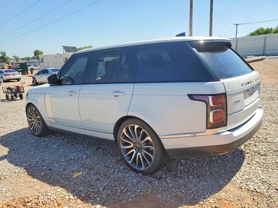 2019 Land rover RANGE ROVER VIN SALGS2RE0KA530428 COPART salvage auction — MINOR DENT/SCRATCHES, Ok - Certificate Of Title (P), sold $17,500 on 2026-07-28 (photo 2)
