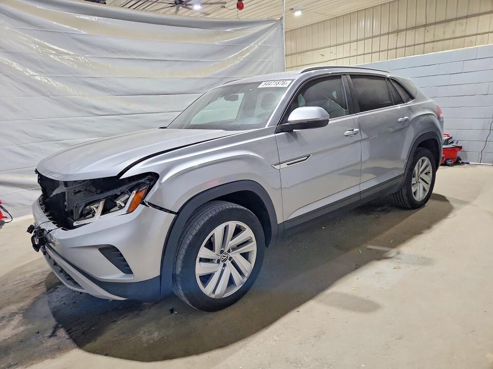 2020 Volkswagen Atlas VIN 1V21E2CA9LC216453 COPART salvage auction — FRONT END, Ma - Cert Of Title-Salvage, sold $4,750 on 2026-07-09 (photo 1)
