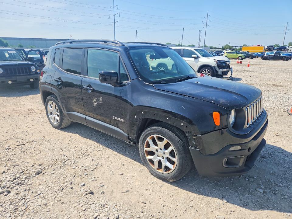 2018 Jeep Renegade VIN ZACCJABB8JPJ06994 COPART salvage auction — FRONT END, OH - CERT OF TITLE-REPOSSESSION (P), sold $1,900 on 2026-07-24 (photo 4)