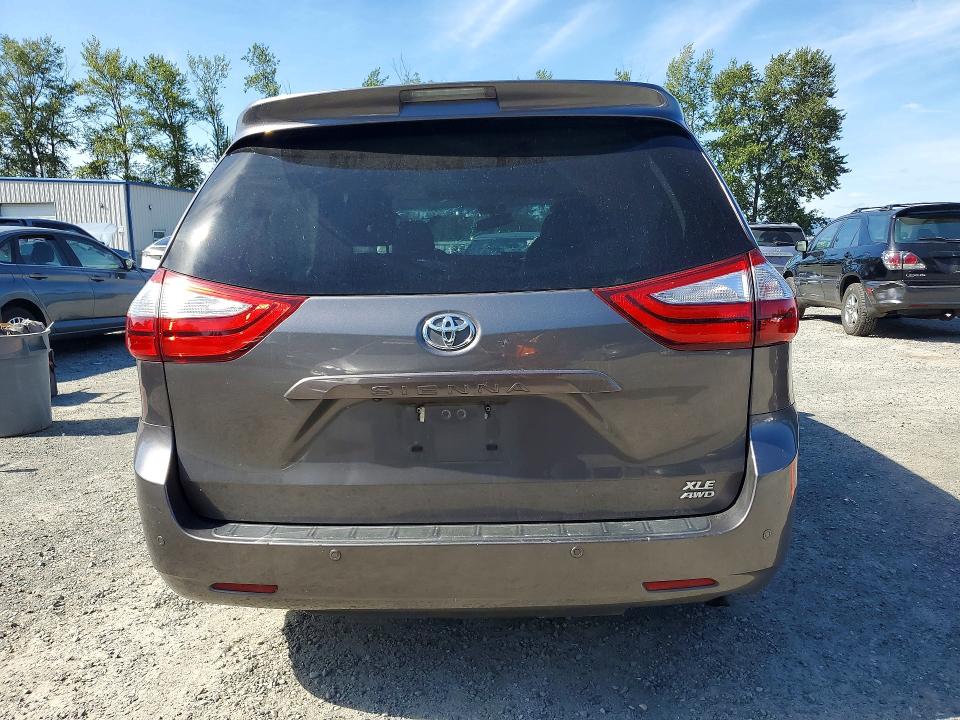 2017 Toyota VIN 5TDDZ3DC7HS168269 COPART salvage auction — FRONT END, Wa - Bill Of Sale, sold $2,050 on 2026-07-06 (photo 6)